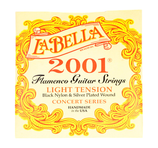 Jeu de cordes La Bella 2001 Flamenco Light | Maderas Barber