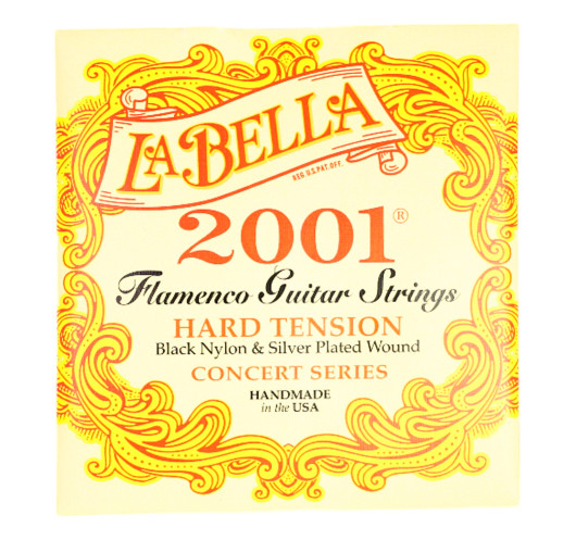 Juego de Cuerdas La Bella 2001 Flamenco Hard | Maderas Barber