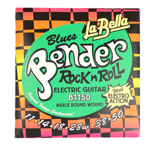 Juego de Cuerdas La Bella Blues Bender B1150 Guitarra Electrica| Maderas Barber
