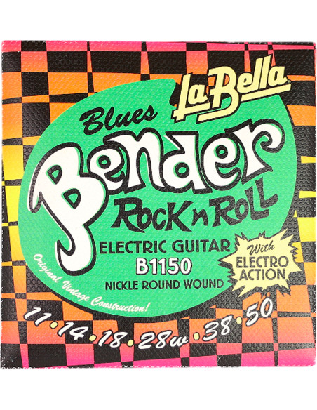 La Bella B1150 Blues Bender Electric Guitar Strings | Maderas Barber