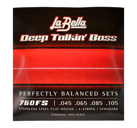 La Bella 760FS Deep Talkin’ Bass Flats – Standard 45-105 | Maderas Barber
