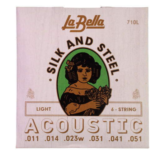La Bella 710L Silk and Steel Acoustic Guitar Strings | Maderas Barber