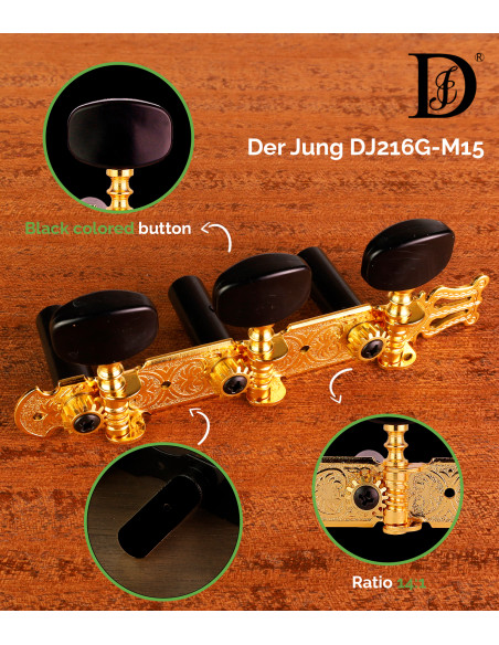 Clavijero Der Jung DJ216G-M15 | Maderas Barber