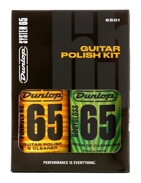 System 65 Guitar Polish Kit Dunlop 6501 | Maderas Barber