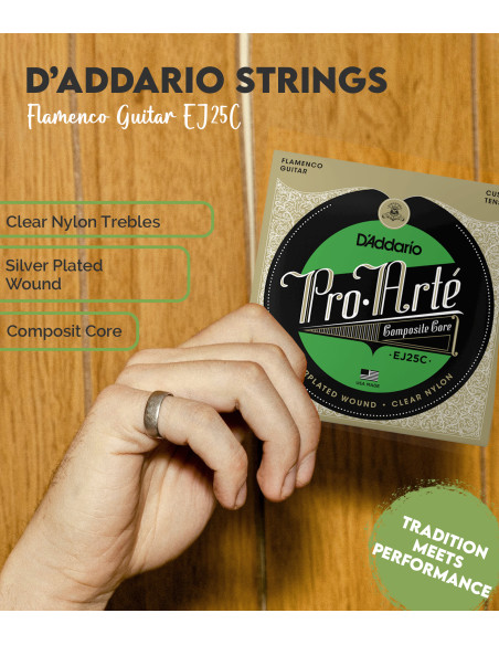 Comprar Juego Cuerdas D'Addario Guitarra Flamenca EJ25C
