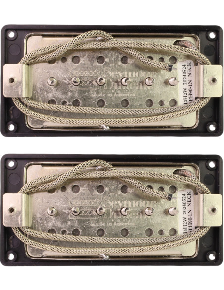 Jeu de Micros Guitare Électrique Seymour Duncan Phat Cat P90 Nickel | Maderas Barber