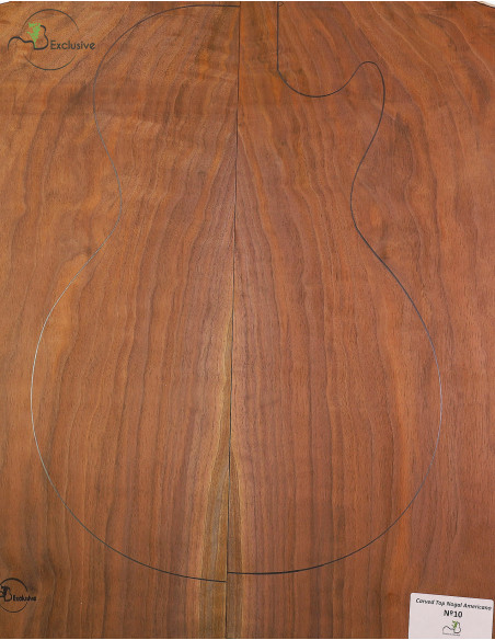 MB Exclusive Walnut Carved Top Nº 10| Unique Pieces