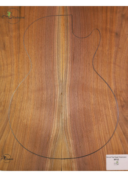 Carved Top Nogal Americano MB Exclusive Nº12 | Maderas Barber