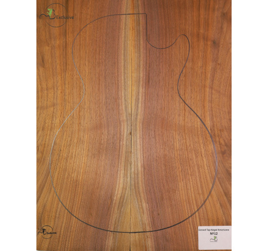 MB Exclusive Carved Top Noyer Américain Nº12 | Maderas Barber