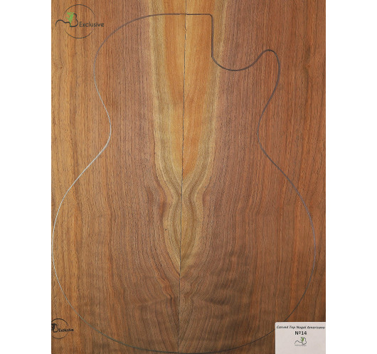 MB Exclusive Carved Top Noyer Américain Nº14 | Maderas Barber