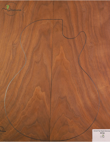 MB Exclusive Walnut Carved Top Nº 16| Unique Pieces