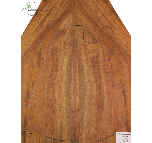 Madera exclusiva Drop Top Lupa de Arce