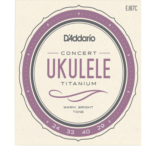 Comprar Juego Cuerdas D'Addario Ukelele Concert EJ87C