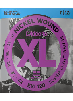 Buy Electric Guitar EXL120 D'Addario Strings Set