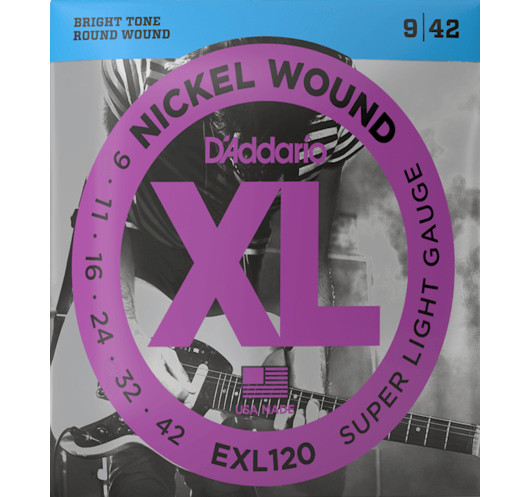 Buy Electric Guitar EXL120 D'Addario Strings Set