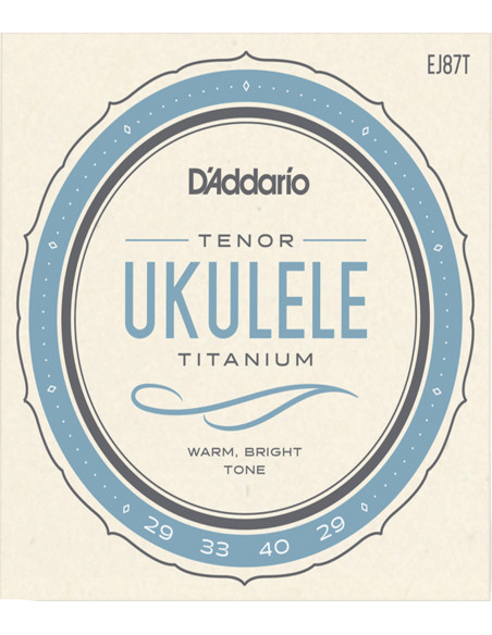 Buy Tenor Ukulele EJ87T D'Addario Strings Set