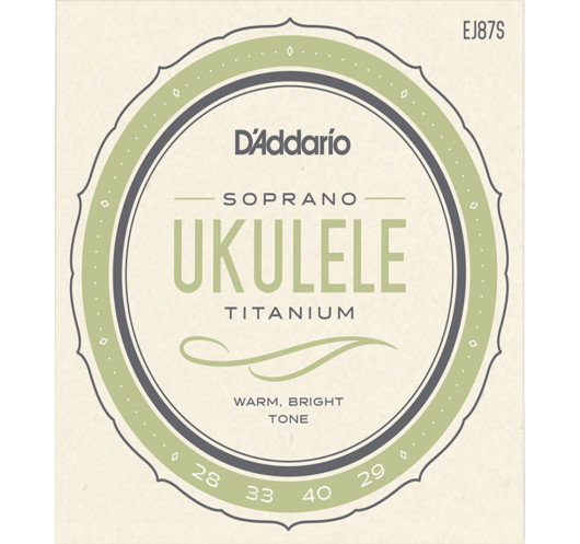 Buy Soprano Ukulele EJ87S D'Addario Strings Set