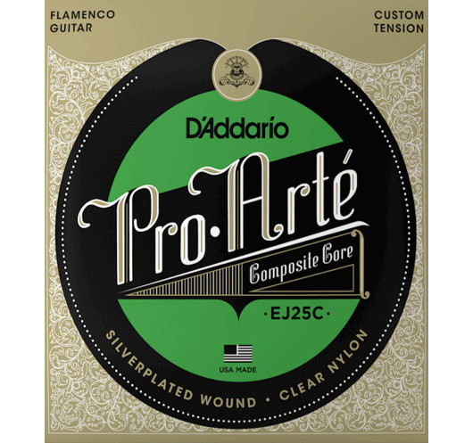Buy Flamenco Guitar EJ25C D'Addario Strings Set