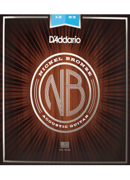 Jeu de Cordes D'Addario Acoustique NB1253