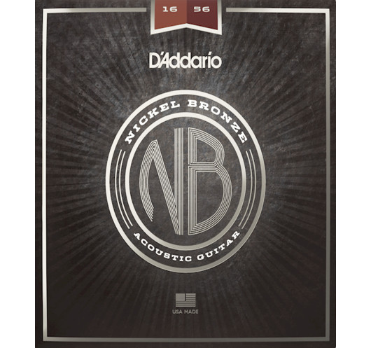 Jeu de Cordes D'Addario Acoustique NB1656