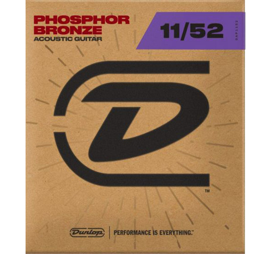 Buy Dunlop Phosphor Bronze 92/8 Medium Light 11-52 acoustic guitar