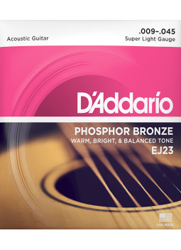 Comprar Cuerdas D'Addario Acústica EJ23 | Maderas Barber
