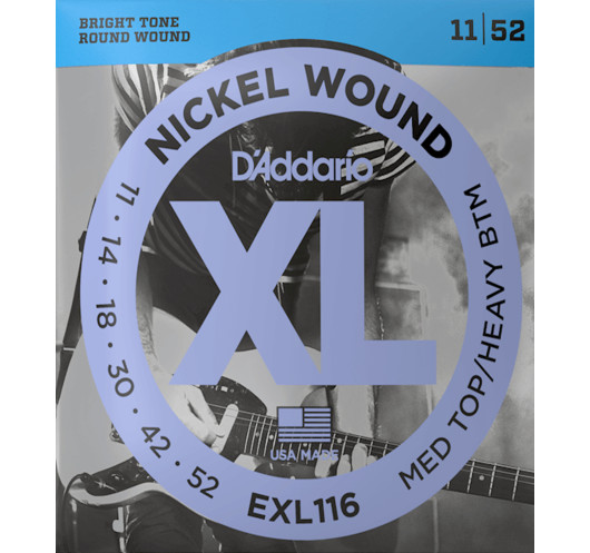 Buy D'Addario Electric Guitar Strings Set EXL116 11-52
