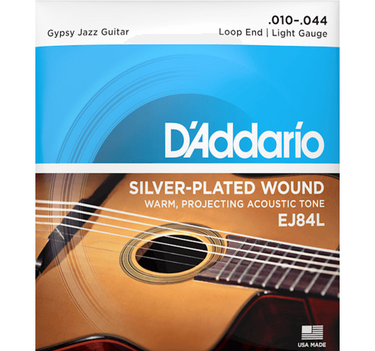 Jeu de Cordes D'Addario acoustique ej15