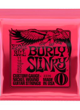Jeu de Cordes Ernie Ball Guitare Électrique Slinky Burly 11-52