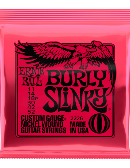 Buy Ernie Ball  Slinky Burly Electric Guitar Strings 11-52