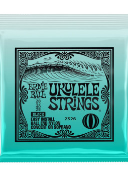 Buy Ernie Ball Black Ukelele Concert / Soprano Strings Set