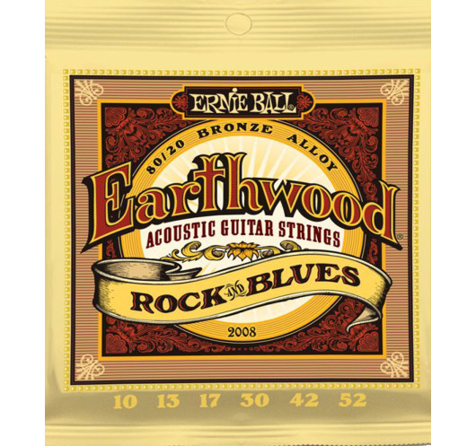 set de cordes Guitare Acoustique Earthwood Rock & Blues