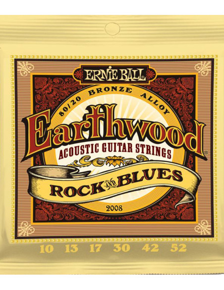 set de cordes Guitare Acoustique Earthwood Rock & Blues