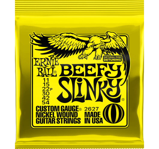 set de cordes Guitare Électrique Beefy Slinky 11-54