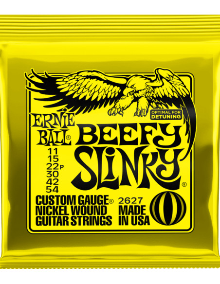 set de cordes Guitare Électrique Beefy Slinky 11-54