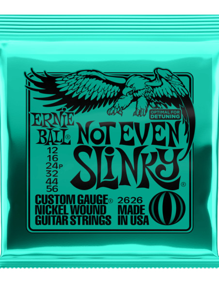 Buy Ernie Ball Not Even Slinky Electric Guitar Strings 12-56