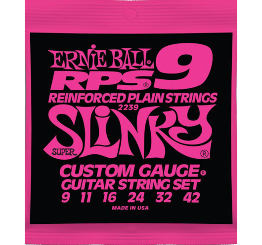 set de cordes Guitare Électrique Super Slinky Plates RPS 9-42