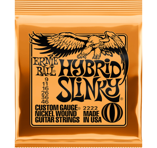 set de cordes Électrique Slinky Hybrid 9-46