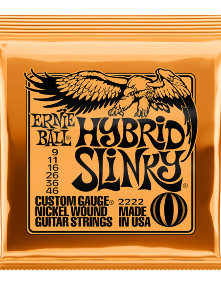 set de cordes Électrique Slinky Hybrid 9-46