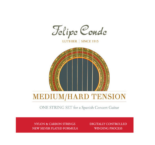Jeu Cordes Guitare Concert Felipe Conde Tension Moyenne