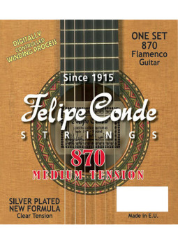 Jeu Cordes Guitare Flamenca Felipe Conde Tension Moyenne 870