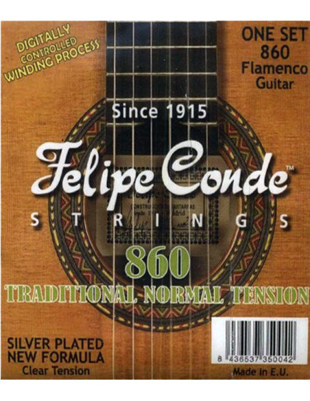 Comprar Juego Cuerdas Guitarra Flamenca Felipe Conde Tensión Normal