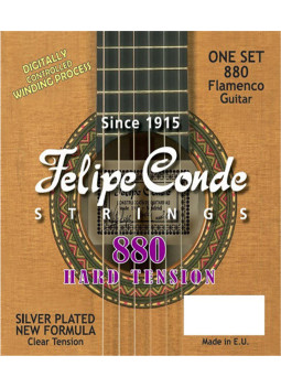 Buy Felipe Conde Flamenco Guitar Strings Hard Tension 880