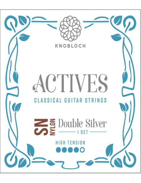 Jeu Cordes Guitare Classique Knobloch Double Silver SN Nylon  500ADN