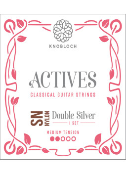 Juego Cuerdas Guitarra Clásica Knobloch Double Silver SN Nylon 300ADN