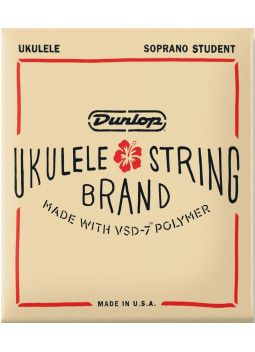 Jeu de Cordes Dunlop Ukulélé Soprano Student | Retrouvez ici les cordes d'Ukulélé