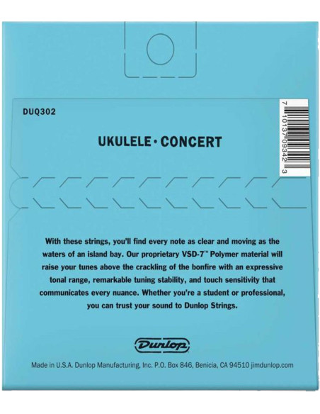 Buy Dunlop Concert Ukulele String Set