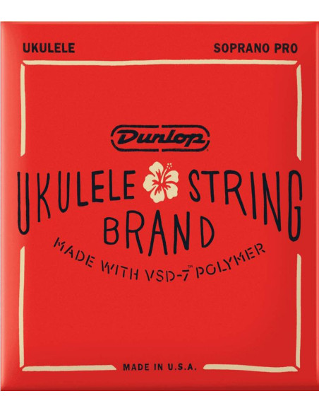 Jeu de Cordes Dunlop Ukulélé Soprano Pro | Retrouvez ici les cordes d'Ukulélé
