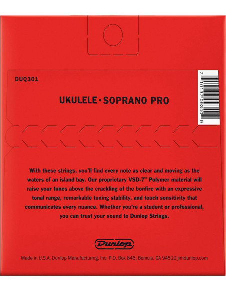 Buy Dunlop Soprano Pro Ukulele String Set