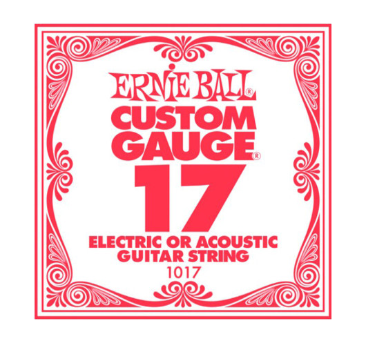 Buy Ernie Ball 017 Plain Electric / Acoustic Guitar String